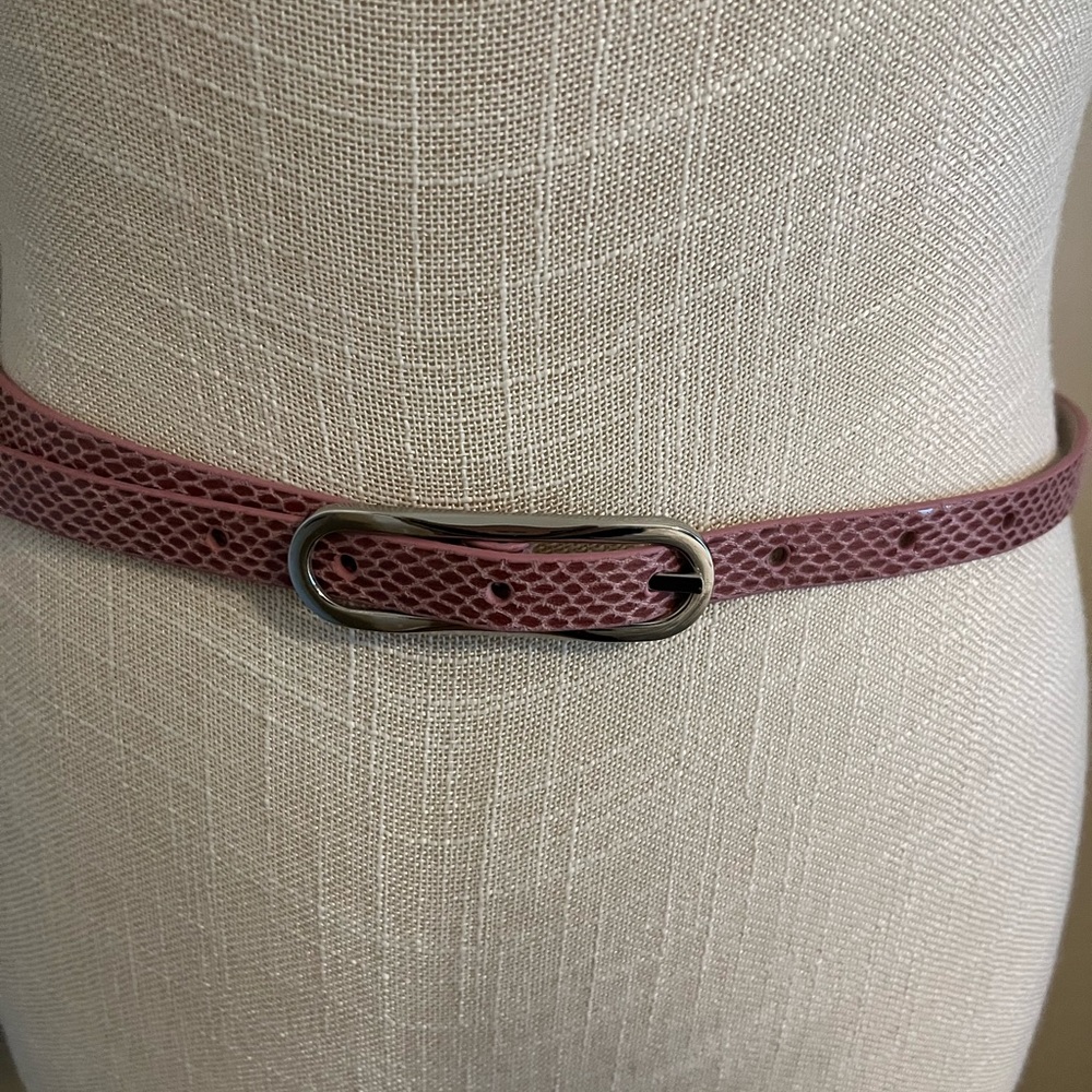 WHBM pink skinny belt - Picture 2 of 5
